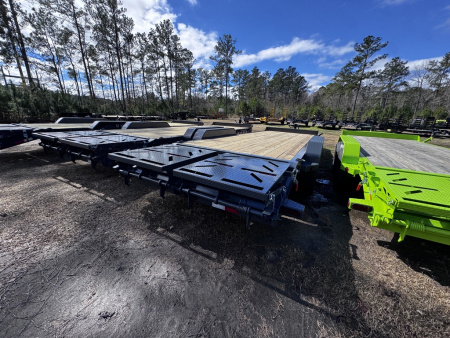 New 2026 Iron Bull 83X22 W/ RAMPAGE RAMPS 16K Equipment Trailer