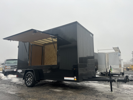 New 2026 Look Trailers 6x12 3K Element SE Barn Door Concession Trailer Cargo / Enclosed Trailer