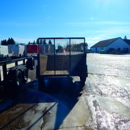 Used 1995 Homemade 5X8 3K 5 BOARD Utility Trailer