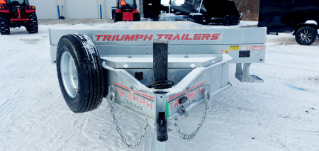 New 102 X 24 GALVANIZED POWER TILT DECK 10K AXLES TRIUMPH 2026