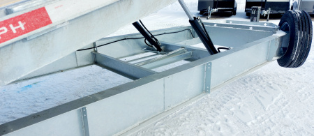 New 102 X 24 GALVANIZED POWER TILT DECK 10K AXLES TRIUMPH 2026