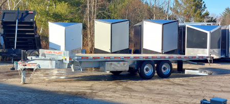 New 102 X 24 GALVANIZED POWER TILT DECK 10K AXLES TRIUMPH 2026