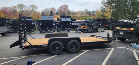 New 7 x 16 EH10 BWISE Implement Equipment Trailer 10k