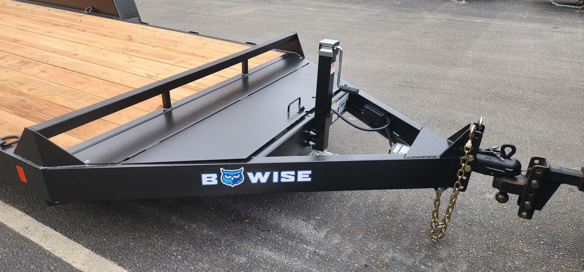 New 7 x 16 EH10 BWISE Implement Equipment Trailer 10k