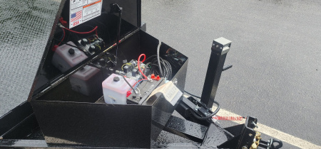 New 7 x 20 BWISE Hydraulic Tilt Equipment /Car Hauler Trailer 10k