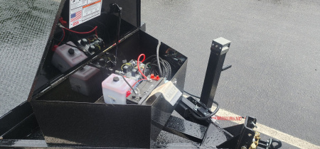 New 7 x 20 BWISE Hydraulic Tilt Car Hauler Car / Racing Trailer 10k