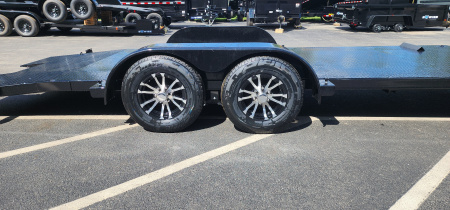New 7 x 20 BWISE Hydraulic Tilt Car Hauler Car / Racing Trailer 10k