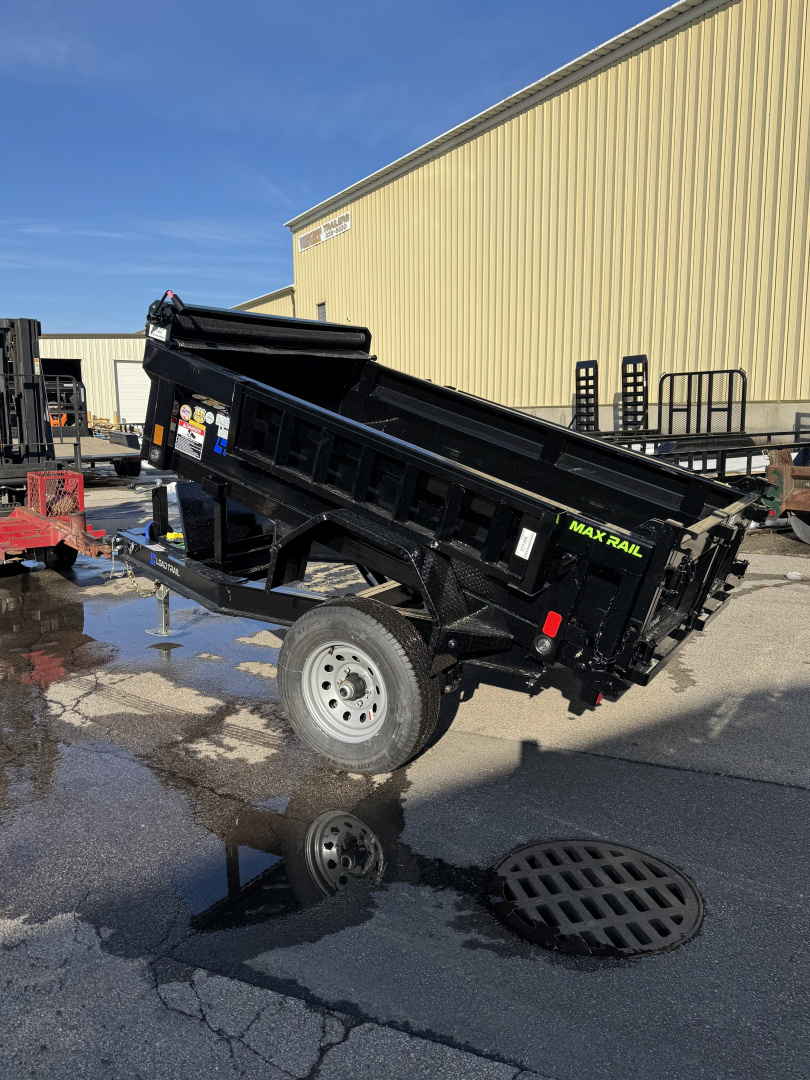 New 2026 Load Trail DE60X8 Dump Trailer Ramps & Tarp