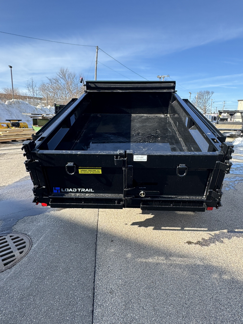 New 2026 Load Trail DE60X8 Dump Trailer Ramps & Tarp