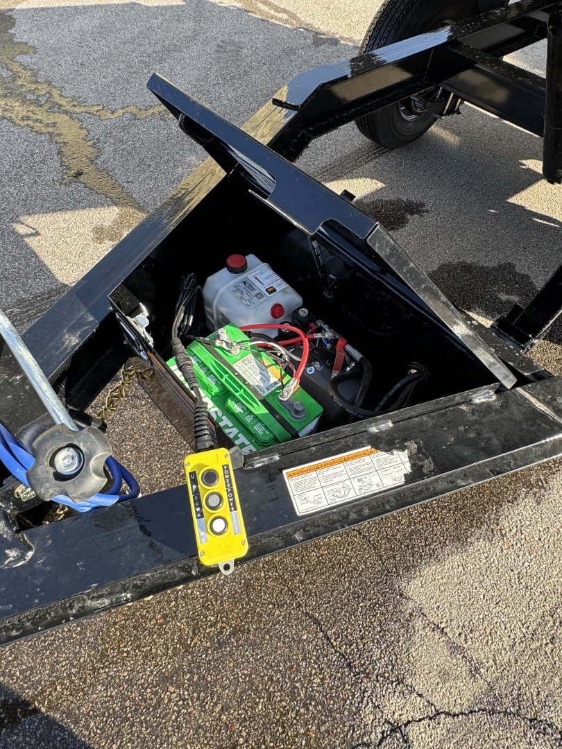 New 2026 Load Trail DE60X8 Dump Trailer Ramps & Tarp