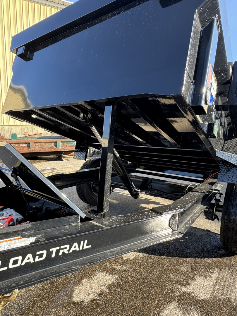 New 2026 Load Trail DE60X8 Dump Trailer Ramps & Tarp
