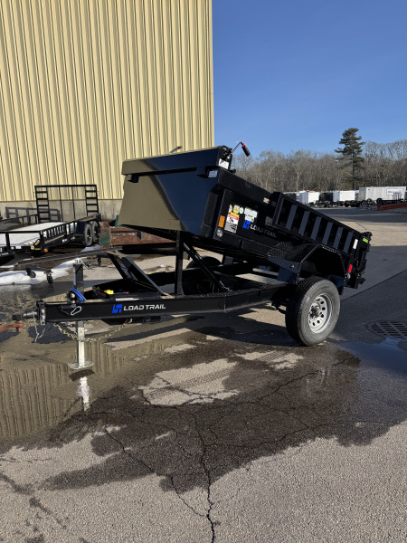 New 2026 Load Trail DE60X8 Dump Trailer Ramps & Tarp