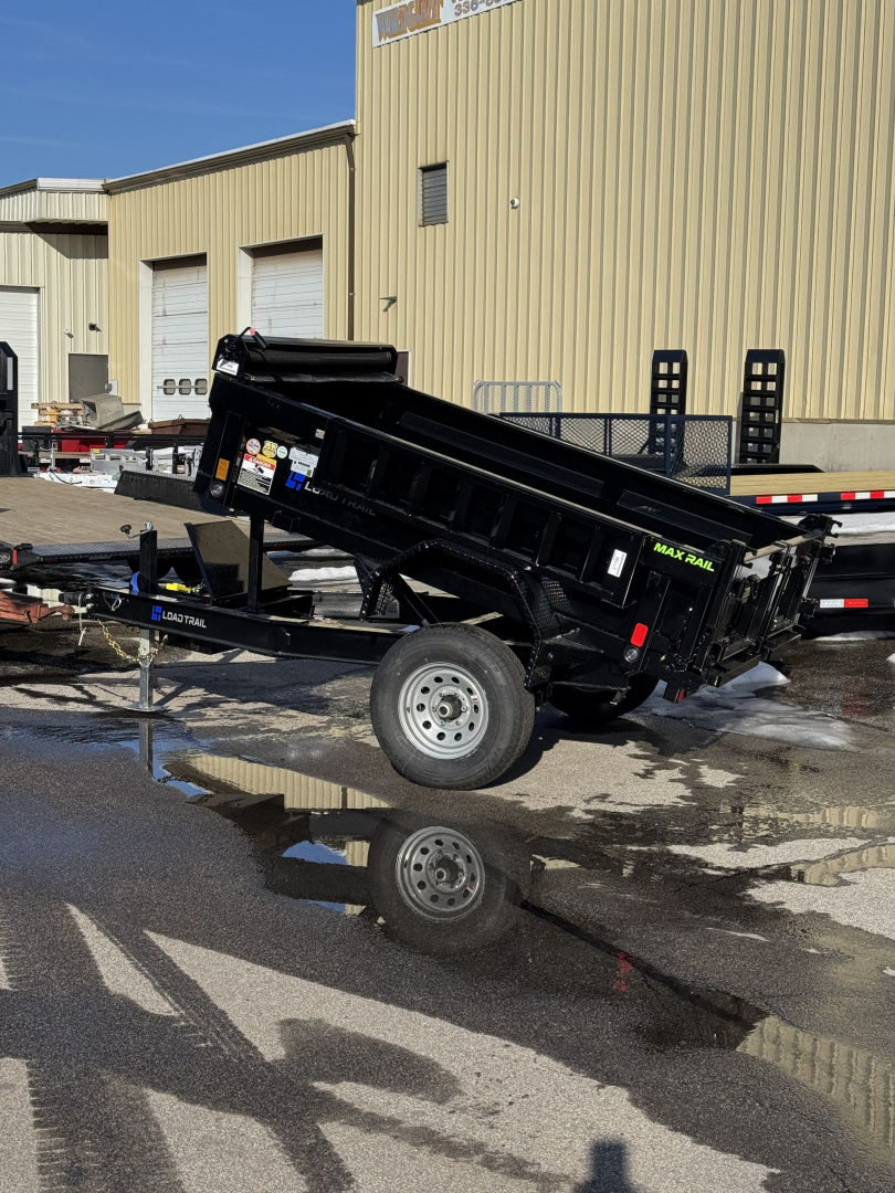 New 2026 Load Trail DE60X8 Dump Trailer Ramps & Tarp