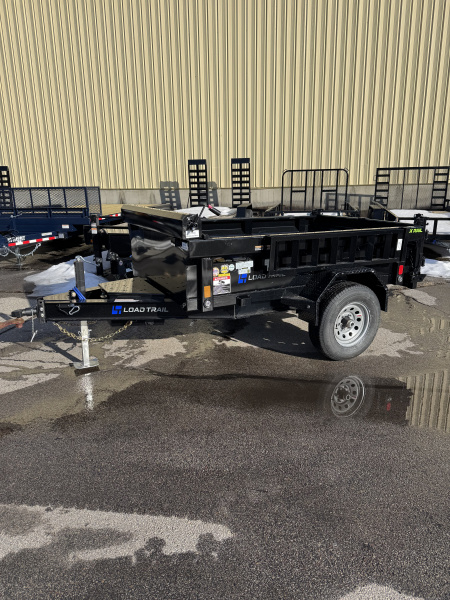 New 2026 Load Trail DE60X8 Dump Trailer Ramps & Tarp
