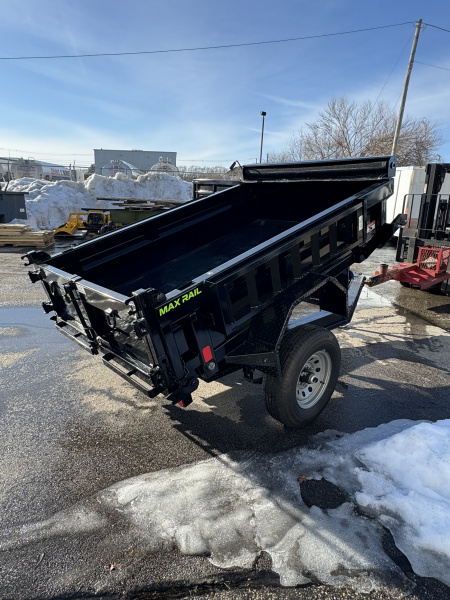 New 2026 Load Trail DE60X8 Dump Trailer Ramps & Tarp