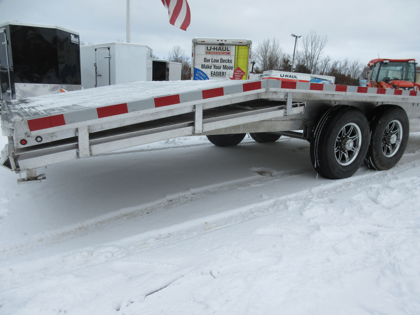 New 2026 Wolverine Trailers Aluminum 14k Deckover Trailer