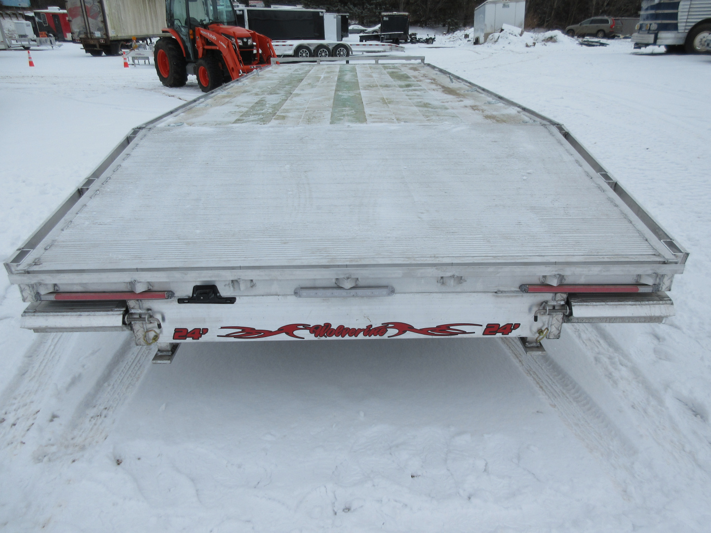 New 2026 Wolverine Trailers Aluminum 14k Deckover Trailer
