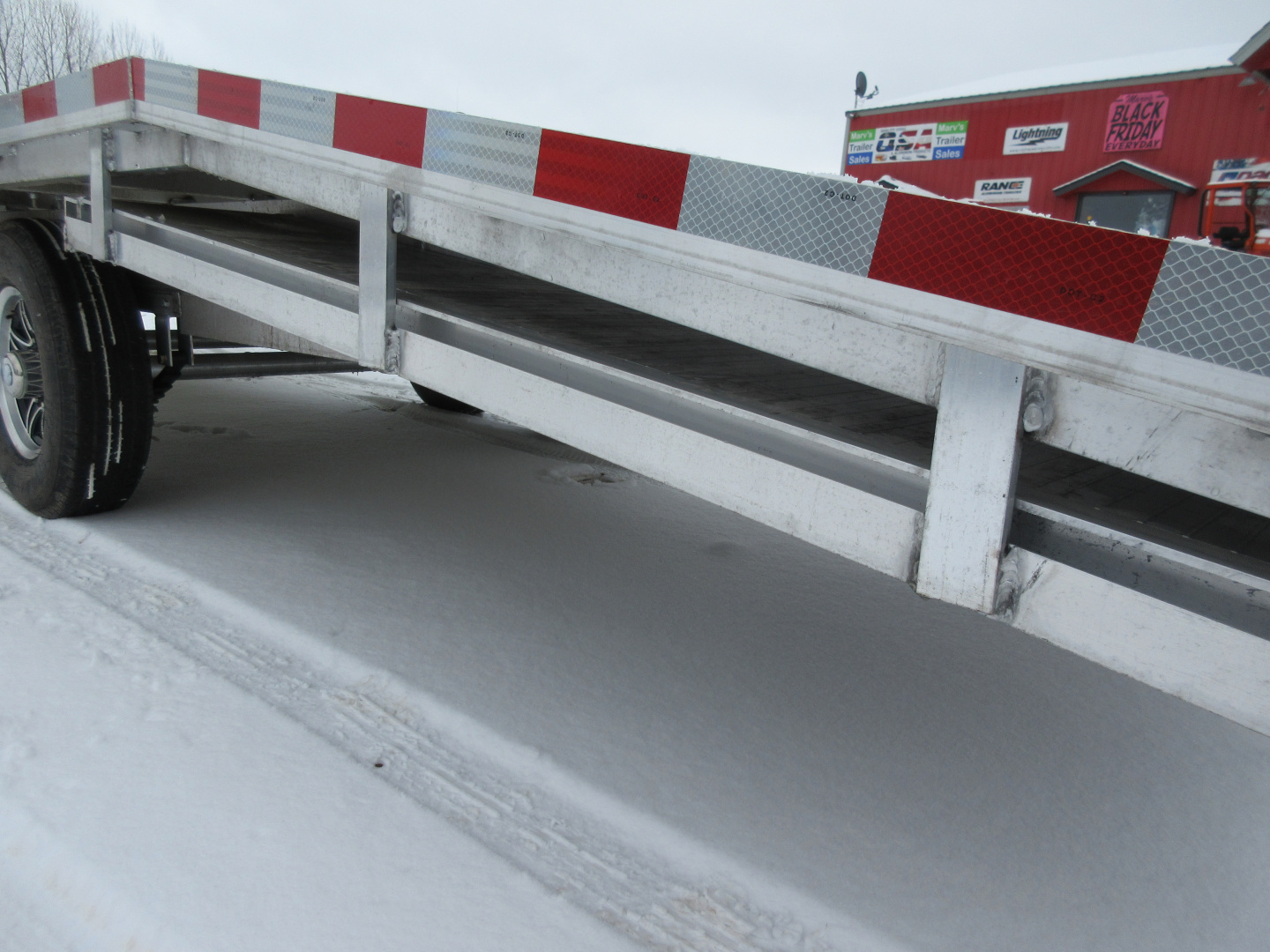 New 2026 Wolverine Trailers Aluminum 14k Deckover Trailer