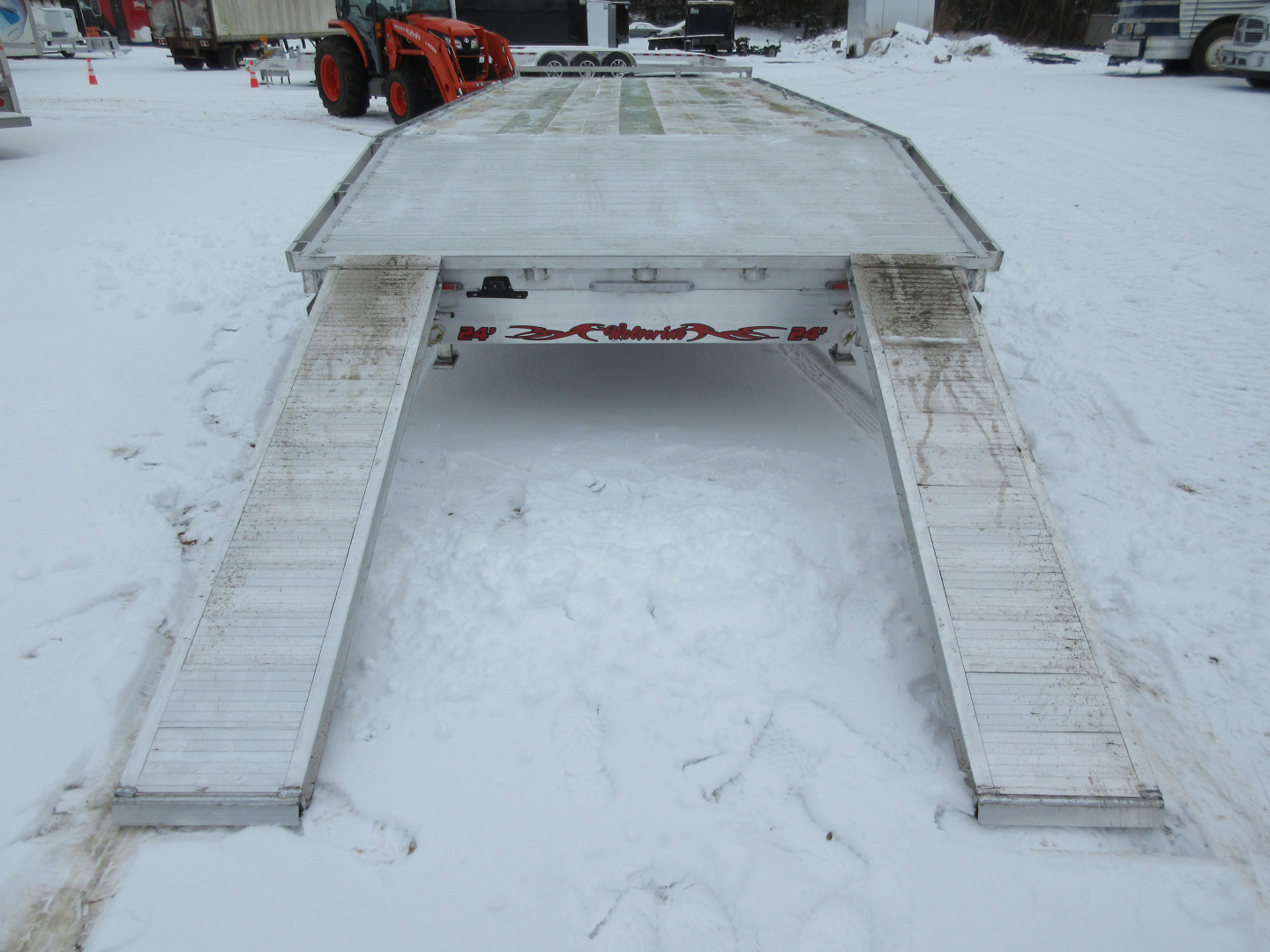 New 2026 Wolverine Trailers Aluminum 14k Deckover Trailer