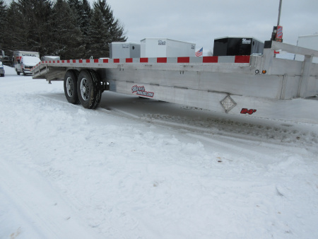 New 2026 Wolverine Trailers Aluminum 14k Deckover Trailer