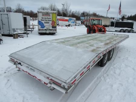 New 2026 Wolverine Trailers Aluminum 14k Deckover Trailer