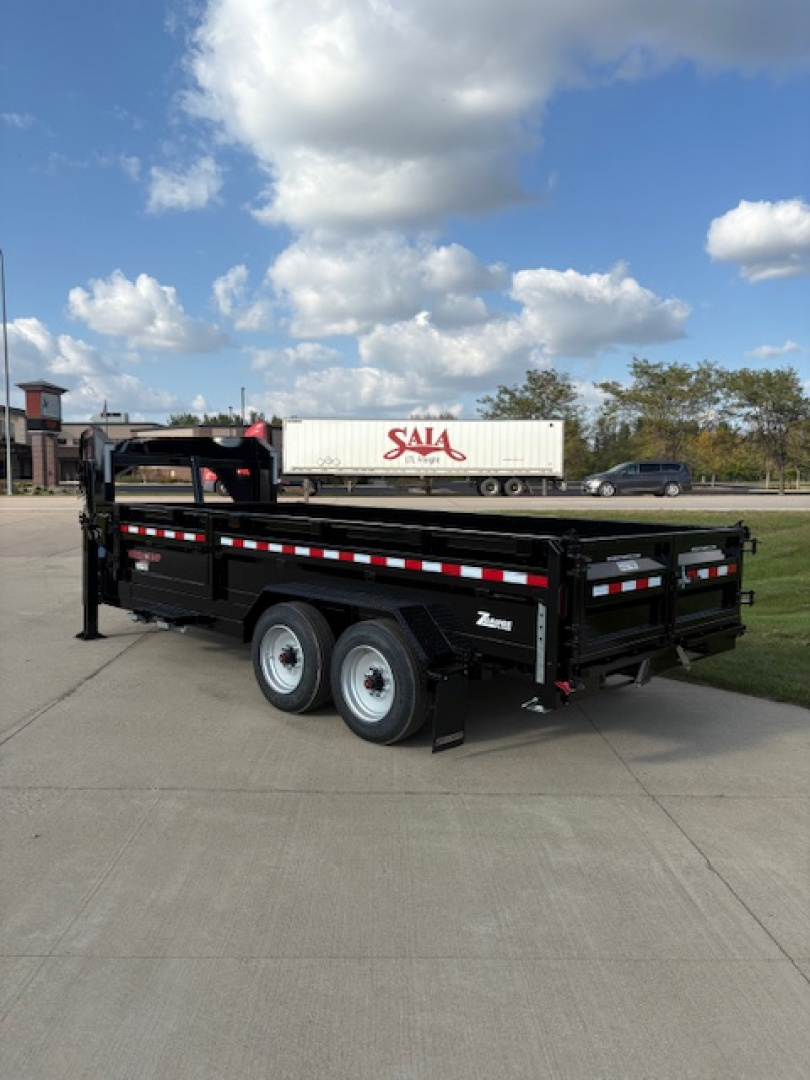 New 2026 Midsota 16 ft Gooseneck Dump Trailer 18,400 GVWR