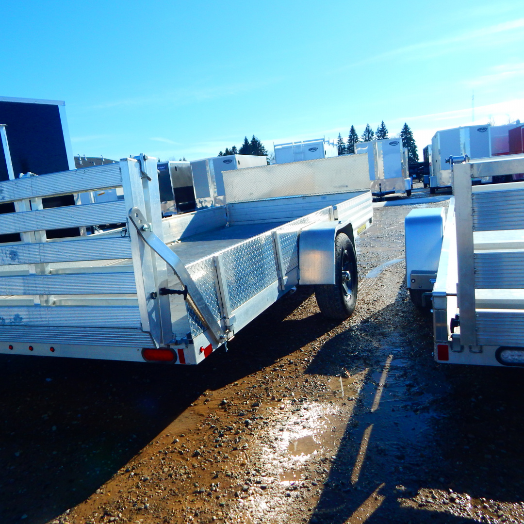 New 2012 Aluma 7x14 3k Utility Trailer