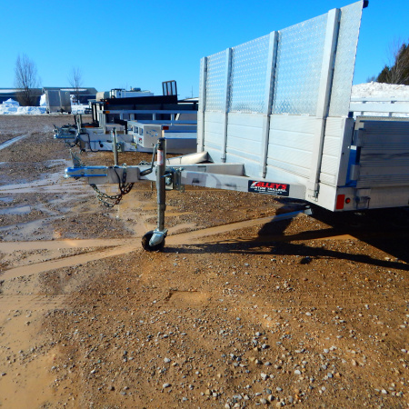 New 2012 Aluma 7x14 3k Utility Trailer