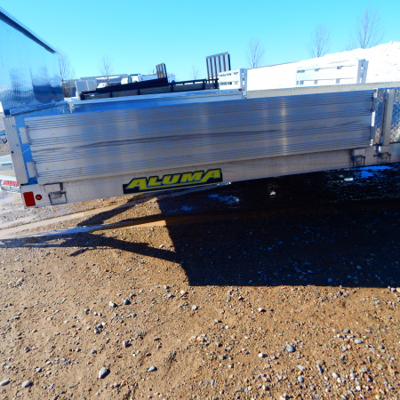 New 2012 Aluma 7x14 3k Utility Trailer