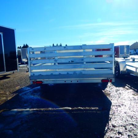 New 2012 Aluma 7x14 3k Utility Trailer