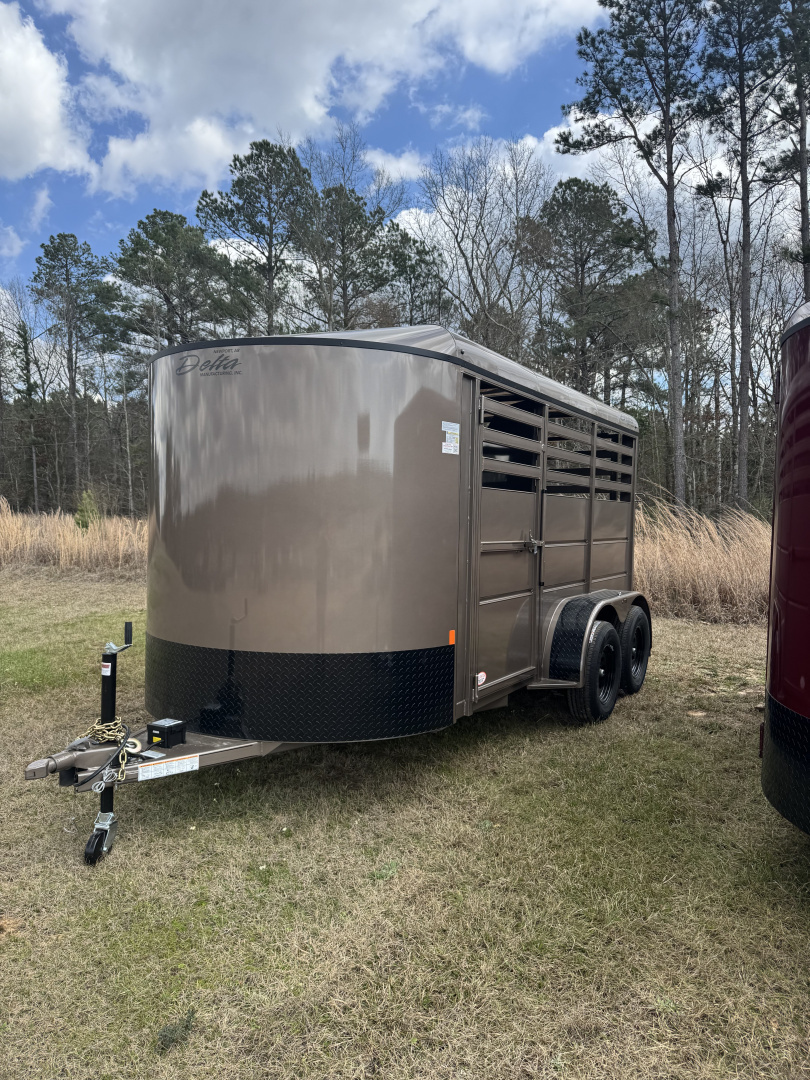 New 2026 Delta Trailers 6X14X6'6 2 Horse 500ES Other