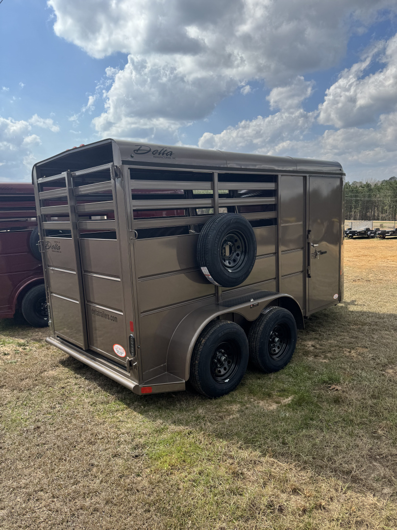 New 2026 Delta Trailers 6X14X6'6 2 Horse 500ES Other