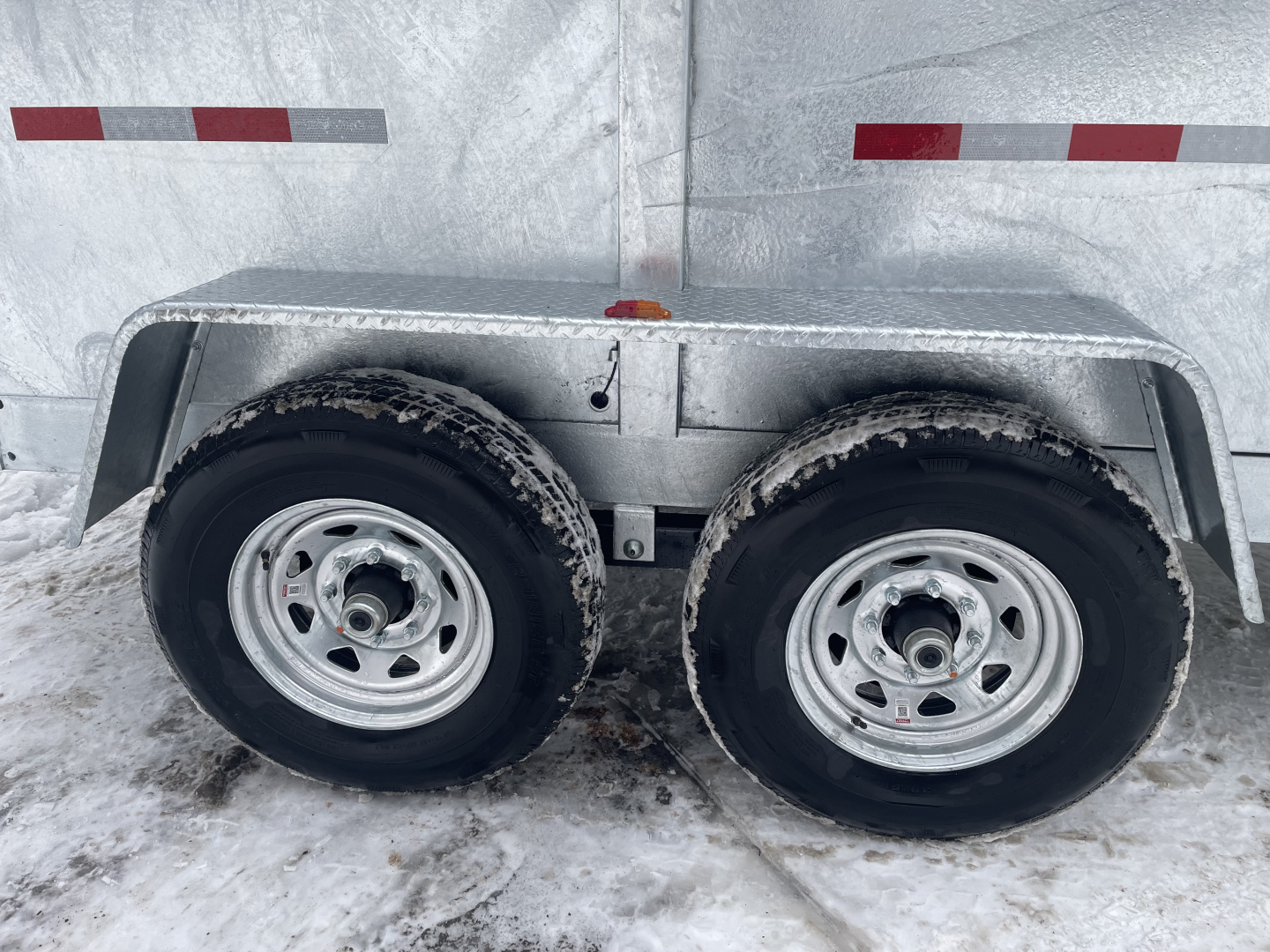 New 2026 BWISE DT14 81.5x14 14K Tandem Axle Dump Trailer