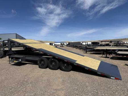 New 2026 Lamar 26' Gooseneck Deckover Tilt Trailer 21K