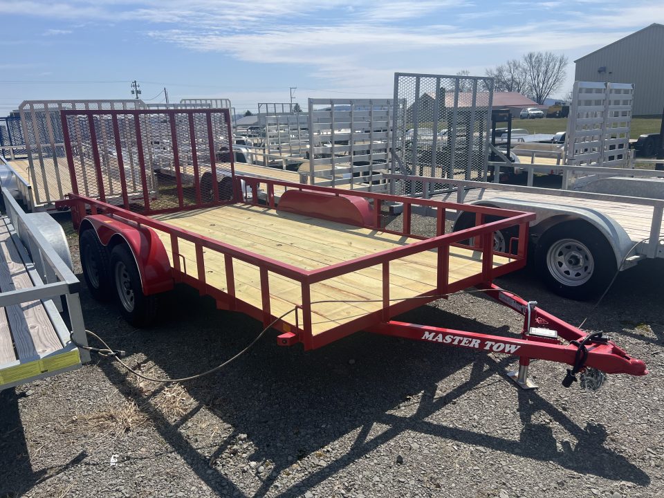 New 2026 Master Tow 6.10X14 7K Tube Top Utility Trailer