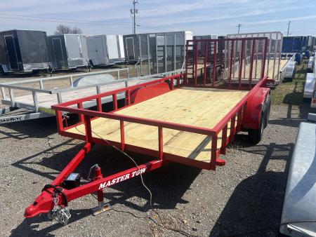 New 2026 Master Tow 6.10X14 7K Tube Top Utility Trailer