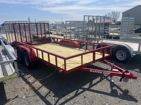 New 2026 Master Tow 6.10X14 7K Tube Top Utility Trailer