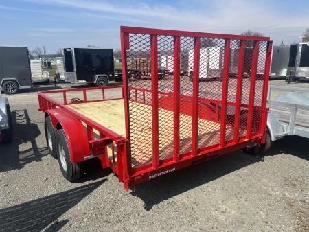 New 2026 Master Tow 6.10X14 7K Tube Top Utility Trailer