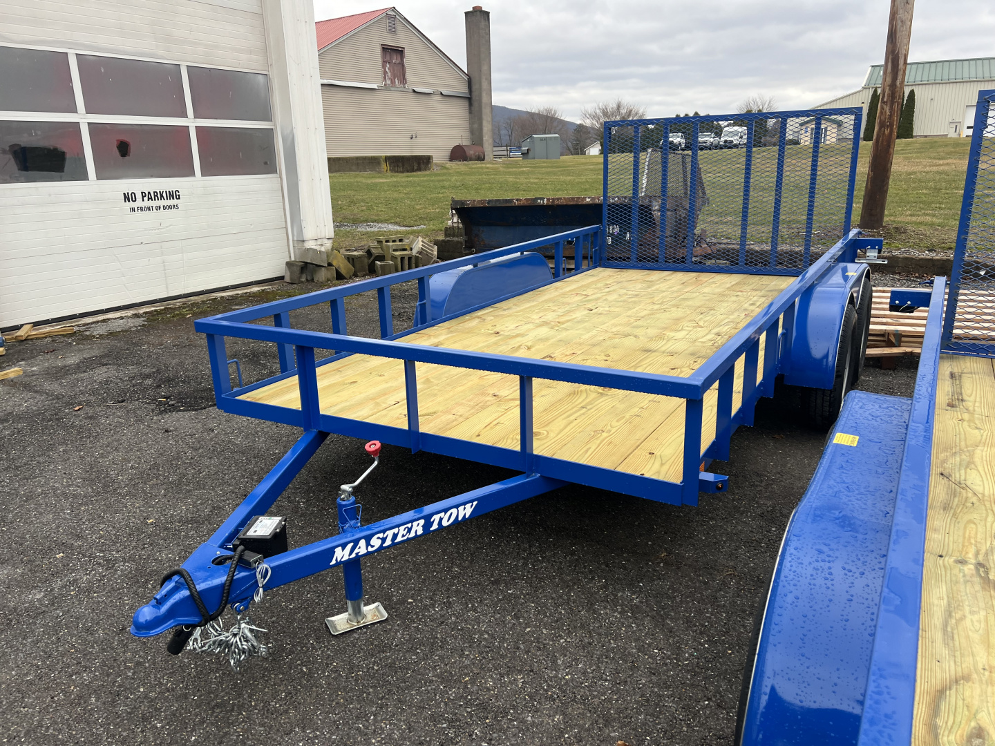 New 2026 Master Tow 6.10X14 7K Tube Top Utility Trailer