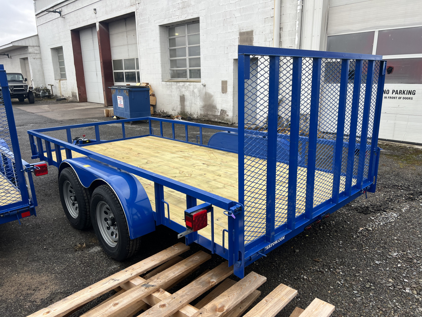 New 2026 Master Tow 6.10X14 7K Tube Top Utility Trailer