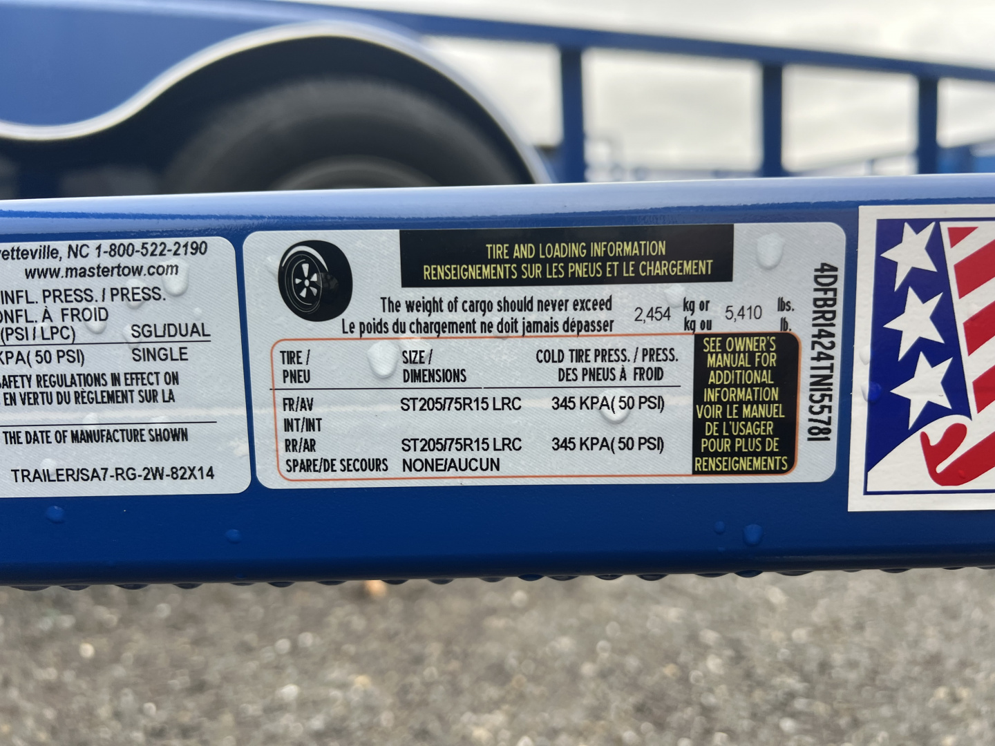 New 2026 Master Tow 6.10X14 7K Tube Top Utility Trailer