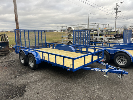 New 2026 Master Tow 6.10X14 7K Tube Top Utility Trailer
