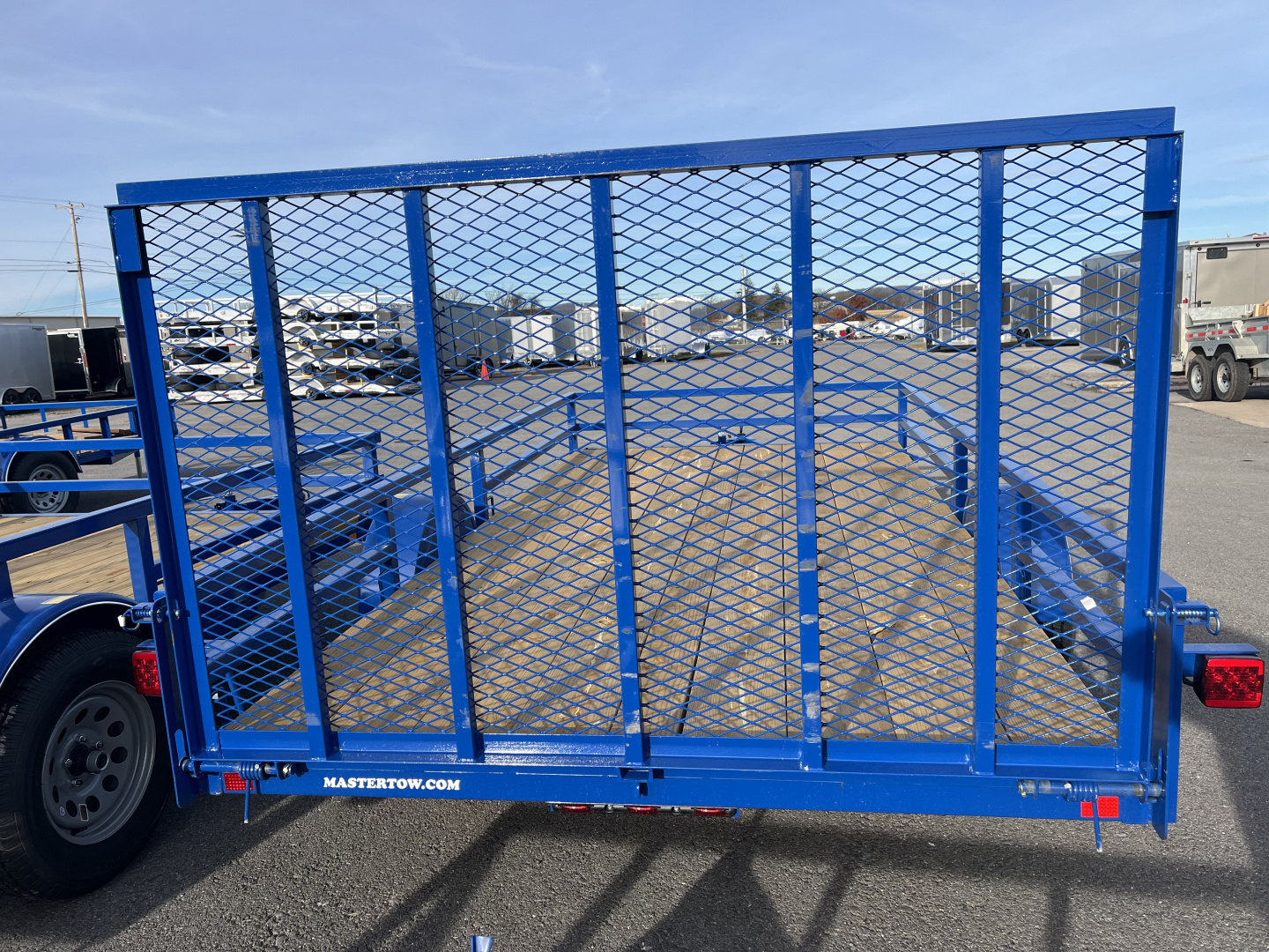 New 2026 Master Tow 6.10X14 3K Tube Top Utility Trailer