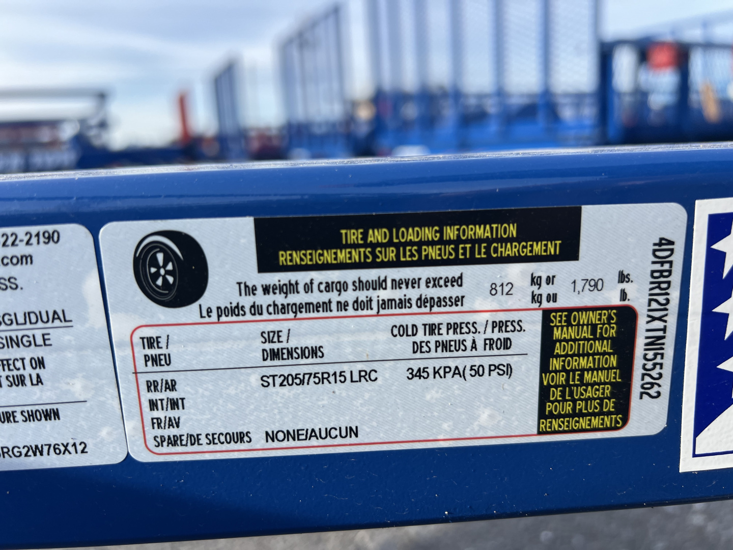 New 2026 Master Tow 6.4X12 3K Utility Trailer