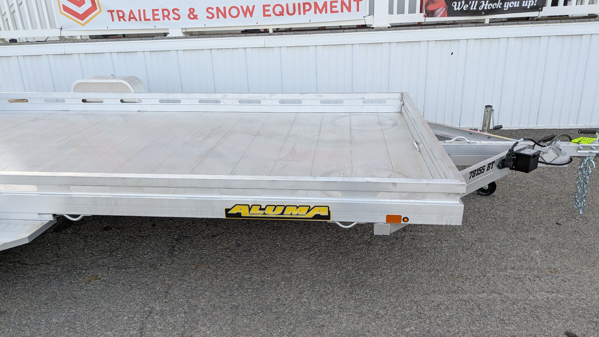 New 2027 Aluma 6'6" x 15 Utility Trailer w/ Bi-Fold Gate - 4000#Axle!!!
