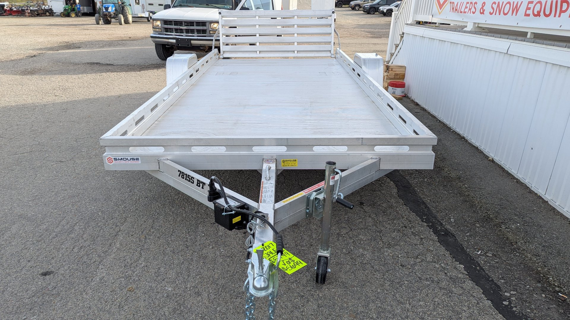 New 2027 Aluma 6'6" x 15 Utility Trailer w/ Bi-Fold Gate - 4000#Axle!!!