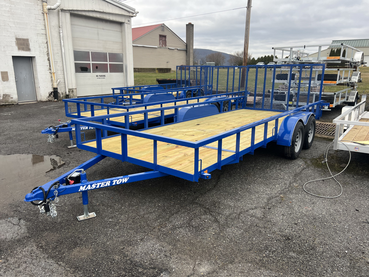 New 2026 Master Tow 6.10X18 7K Utility Trailer