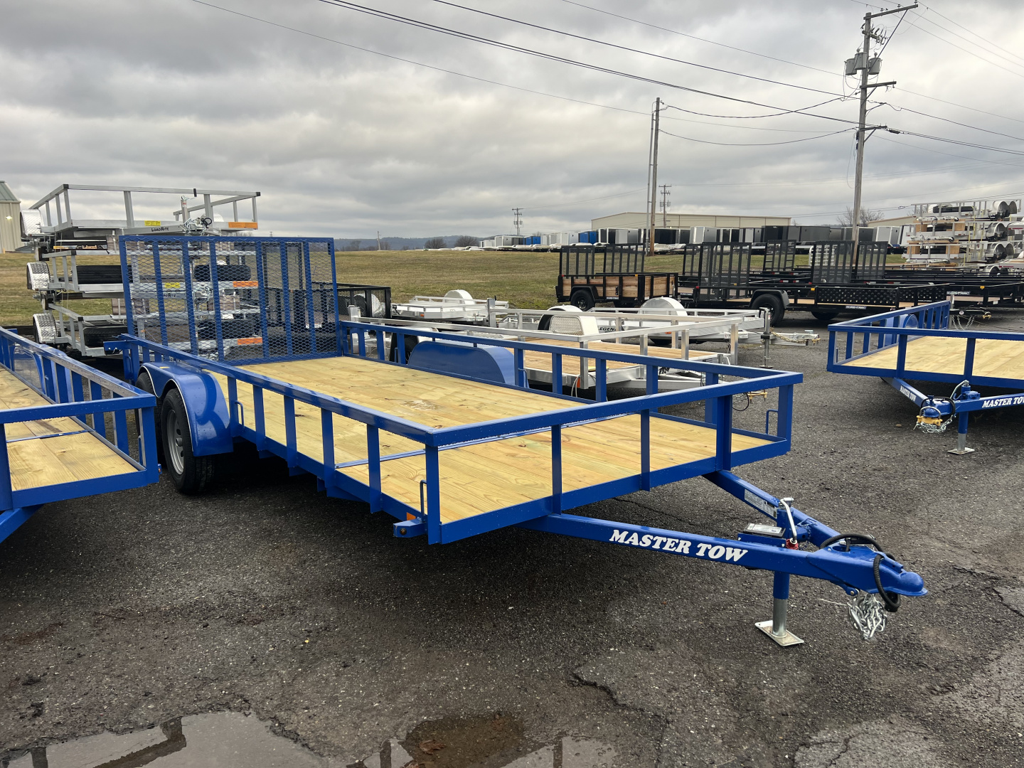 New 2026 Master Tow 6.10X18 7K Utility Trailer