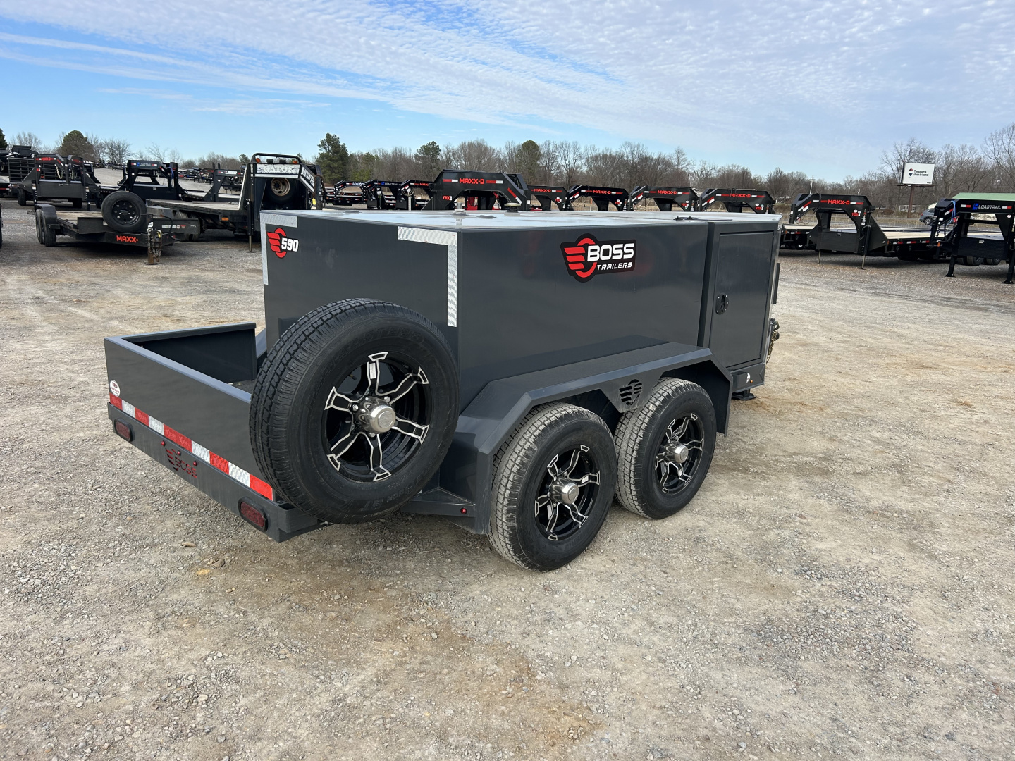 New 2026 Boss Fuel Trailer | 590 Gallon | 10K GVWR