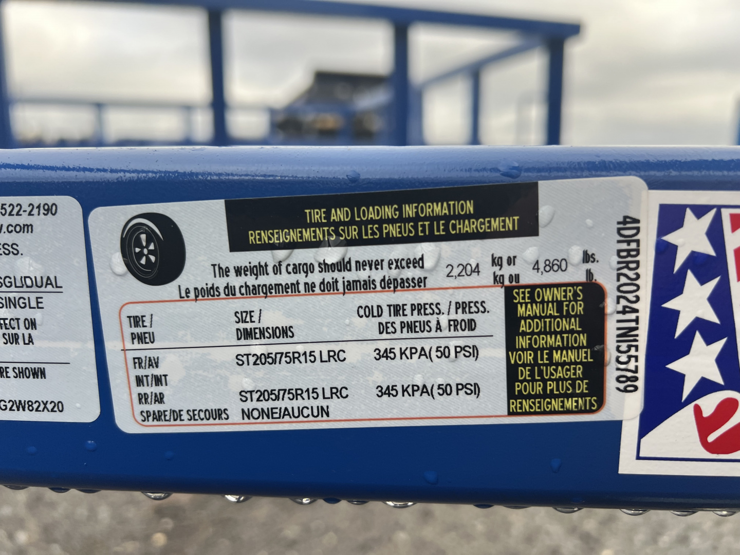 New 2026 Master Tow 6.10X20 7K Utility Trailer